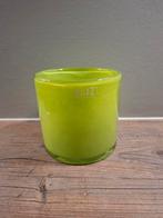 Dutz cylinder windlicht, Ophalen of Verzenden, Minder dan 50 cm, Groen, Glas