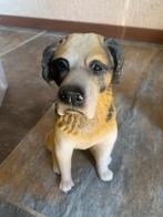 Zittende Sint Bernard Kunststof Beeldje, Ophalen of Verzenden, Gebruikt