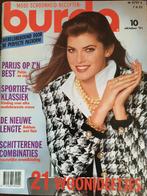 Burda oktober 1991 vintage mode naaien patronen, Ophalen of Verzenden, Zo goed als nieuw, Vrouw, Burda