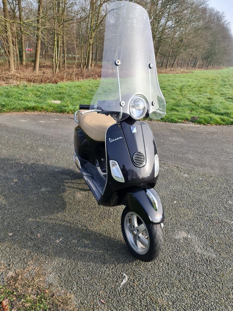 Vespa LX50 4T - 45km/u - Blauw Kenteken, Fietsen en Brommers, Scooters | Vespa, Ophalen, Gebruikt, Maximaal 45 km/u, Benzine