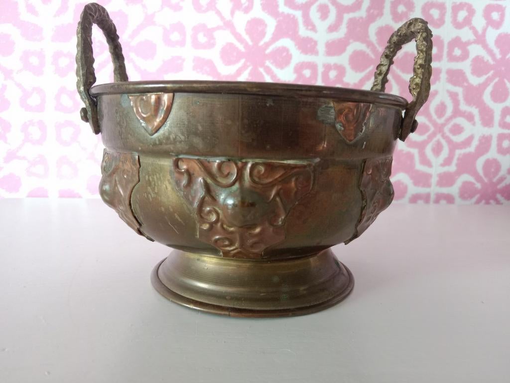 Antiek koperen pot, Antiek en Kunst, Antiek | Koper en Brons, Ophalen of Verzenden, Koper