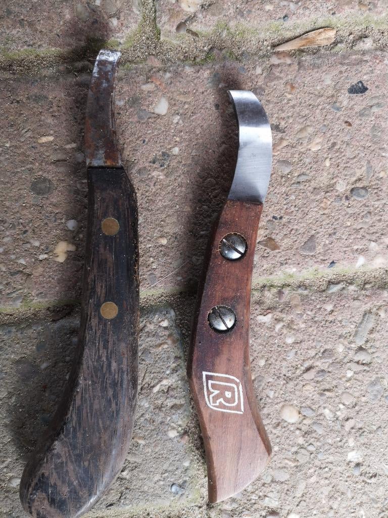 Bekapmesjes en vijl voor hoeven., Ophalen of Verzenden