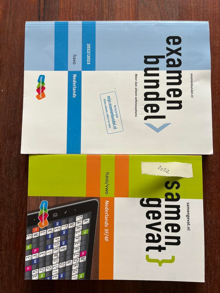 Examenbundel en Samengevat Nederlands Havo 2022/2023, Boeken, Schoolboeken, Ophalen of Verzenden, Gelezen, HAVO, Nederlands