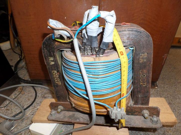 Auto transformator,  Dubbel C-kern, 20kW(#8892), Hobby en Vrije tijd, Elektronica-componenten, Ophalen