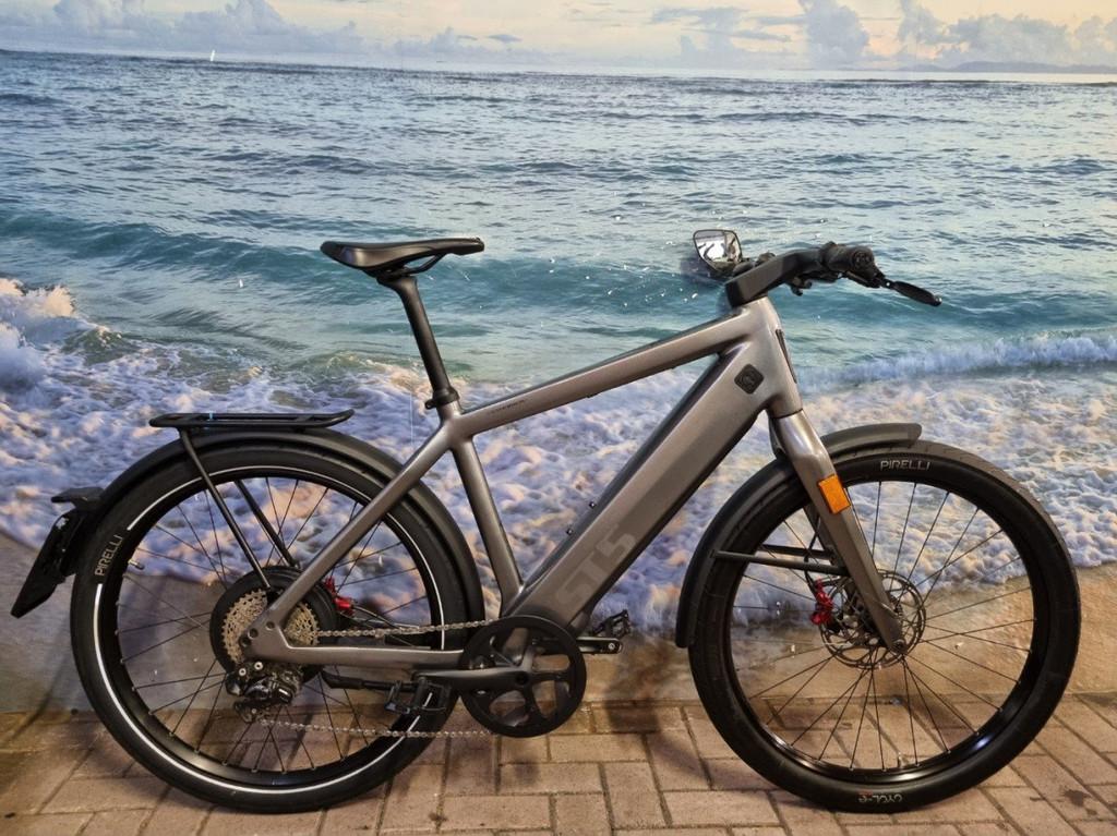Stromer ST5 met Abs!, L, 983Wh, Speed pedelec Heren Granite, Gebruikt, -, - 0
-, NL, -