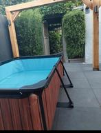 Nieuw Exit Frame zwembad Wood 220x150x65 met overkapping, Tuin en Terras, Zwembaden, Minder dan 80 cm, Ophalen of Verzenden, Opzetzwembad