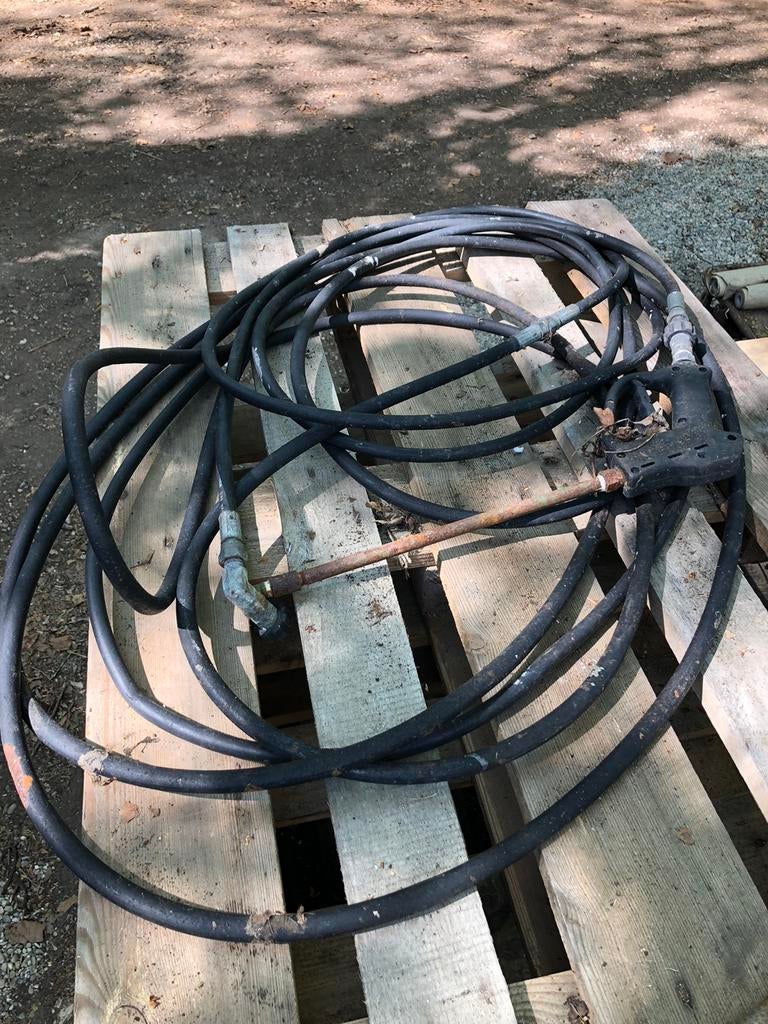 Hogedrukspuit verlengslang +/-20 meter, Ophalen of Verzenden, Gebruikt, Elektrisch