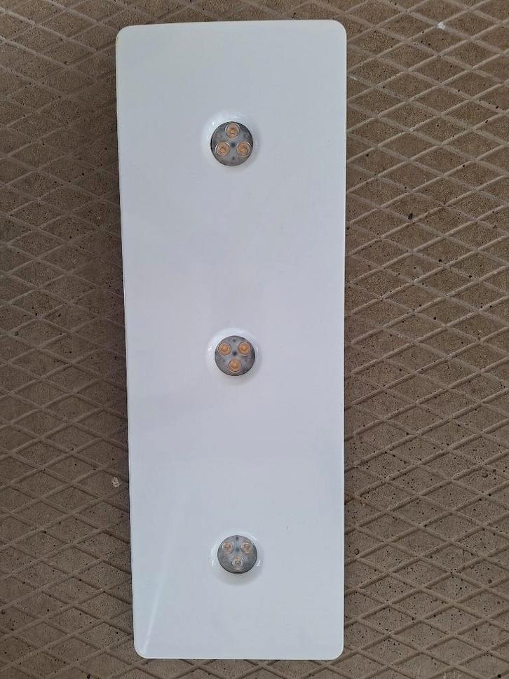 Plafondlamp of wandlamp, strak design 48 cm, Huis en Inrichting, Lampen | Plafondlampen, Gebruikt, Ophalen