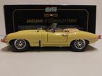 Jaguar E Type convertible maisgeel Bburago 1:18 KRD, Ophalen of Verzenden, Zo goed als nieuw, Auto, Overige merken