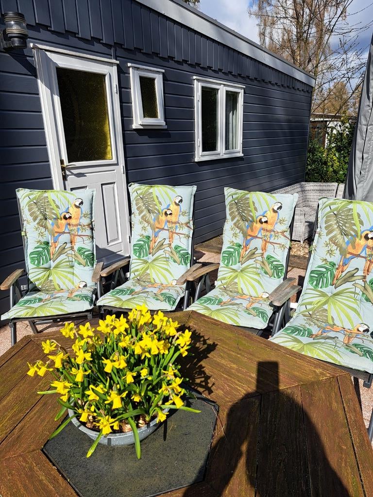 Tuinstoel kussens 4x, Ophalen