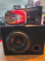 dikke lakro pack 2300watt spl sub,monoblok,versterker.kitje, Ophalen of Verzenden, Nieuw