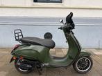 Vespa Sprint brom mat groen e4 45km 2018 full option, Ophalen, Gebruikt, Overige modellen, Maximaal 45 km/u
