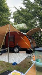 Kulba Teardrop Caravan Woody inkl. voortent en 2 luifels, Overige merken, Tot en met 2, Uitbouw voortent, Particulier