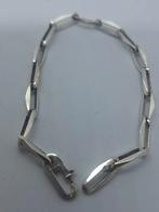 Vintage Zilveren Armband - closed forever., Sieraden, Tassen en Uiterlijk, Armbanden, Ophalen of Verzenden