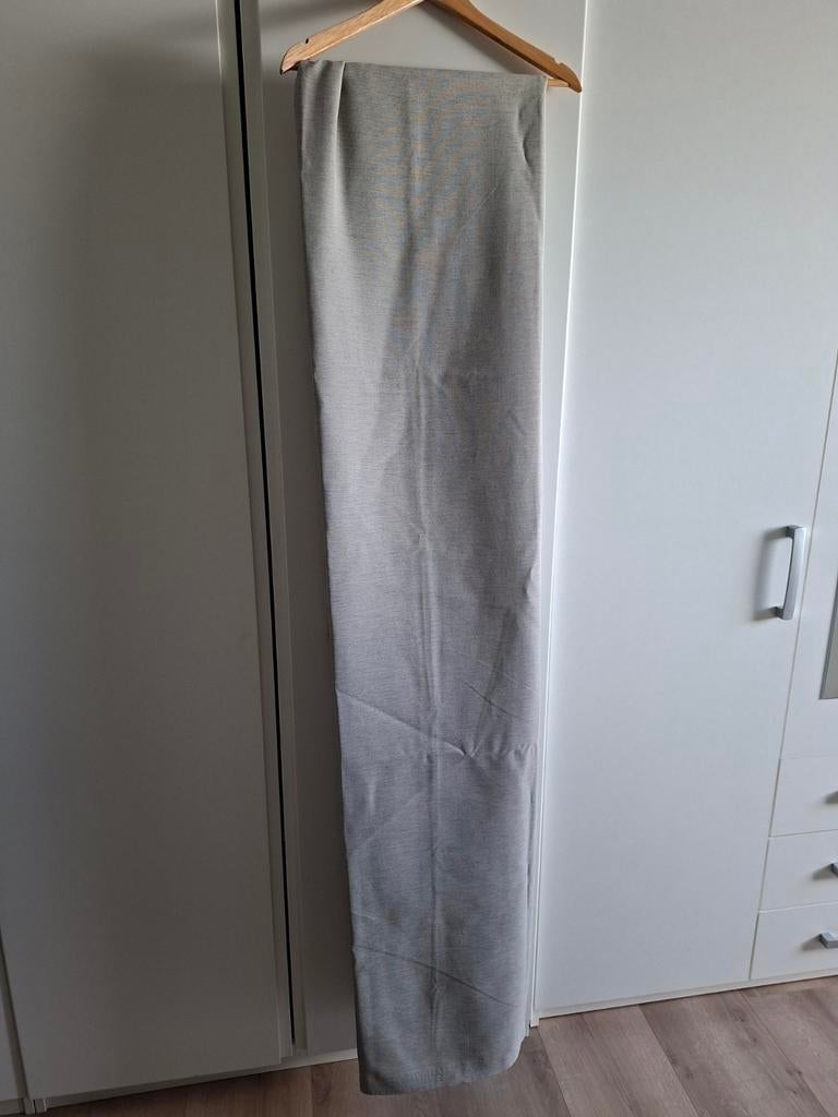 Kant en klaar gordijn Kwantum beige, Ophalen of Verzenden, Zo goed als nieuw, Beige, 200 cm of meer