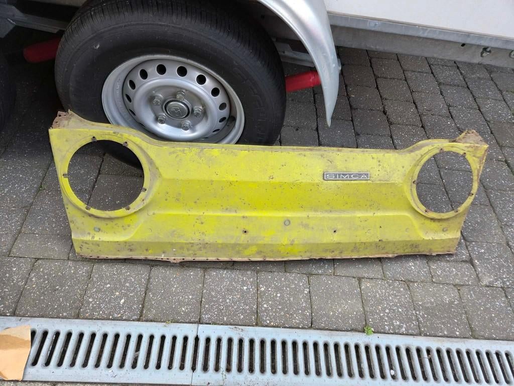 Simca 1000 1200S 1301 Aronde P60 1100 plaatwerk deur kap, Ophalen, Nieuw, Voor, Bumper