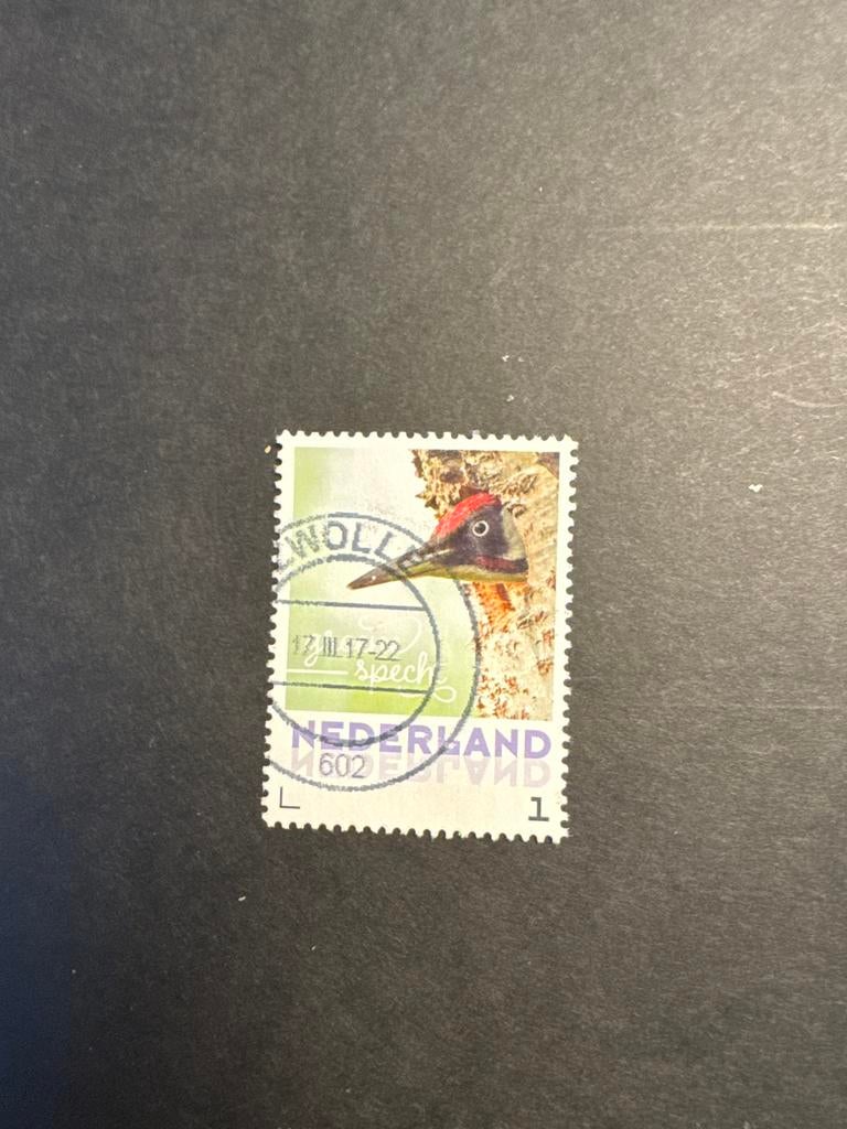 Persoonlijke postzegel Specht - Gestempeld, Ophalen of Verzenden, Na 1940, Gestempeld