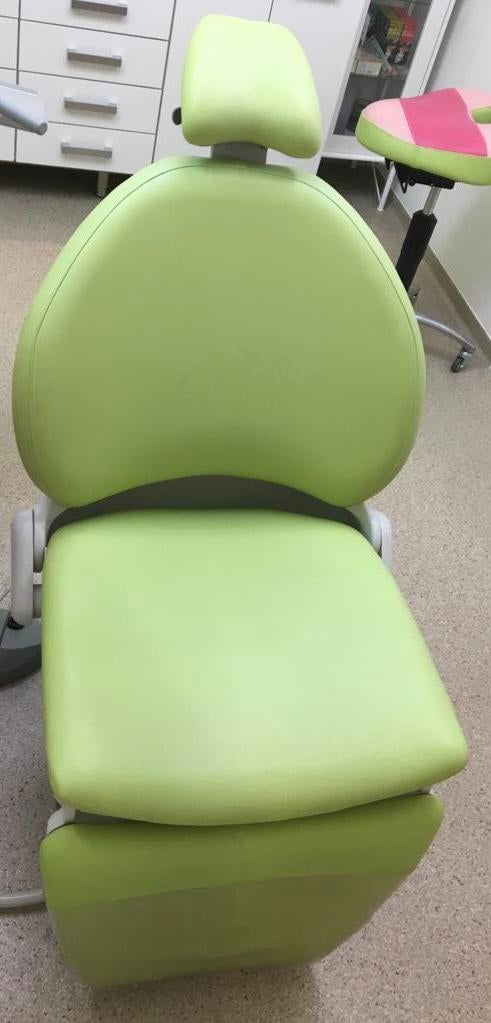Losse tandartsstoel behandelstoel groen, Ophalen, Gebruikt, Overige kleuren, Eén