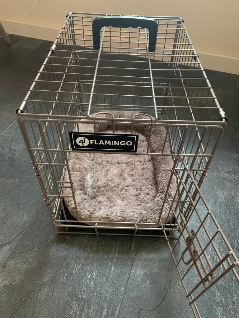 Karlie Domus mandje voor huisdieren, 60 cm, lichtgrijs
