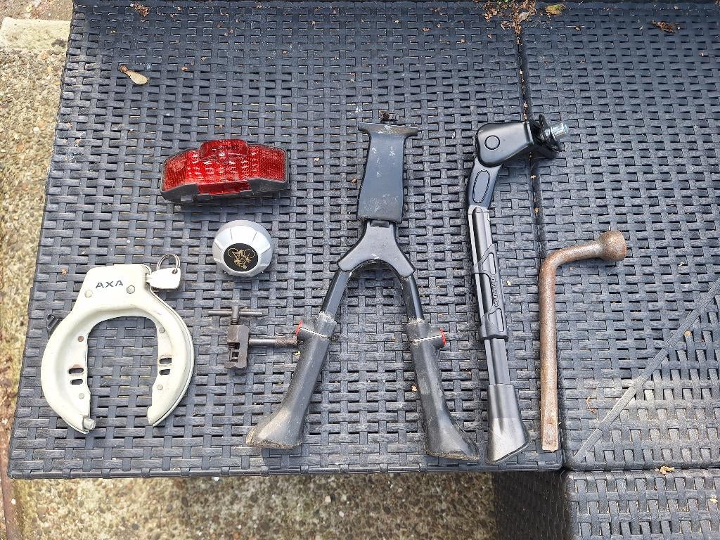 Fiets accessoires, Fietsen en Brommers, Fietsaccessoires | Overige Fietsaccessoires, Ophalen, Gebruikt, Onbekend