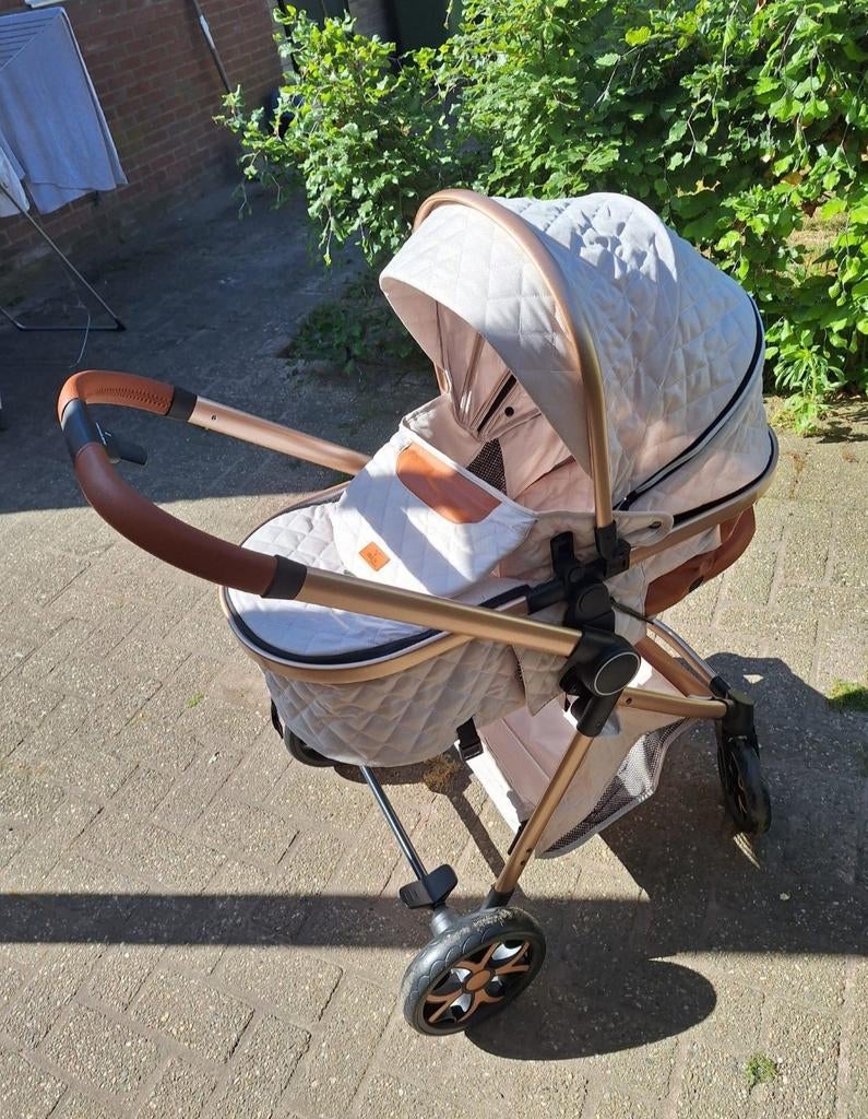 Witte 3 in 1 kinderwagen, Ophalen, Gebruikt, Overige merken