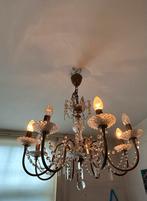 Kroonluchter met kristal pegels, Ophalen, Zo goed als nieuw