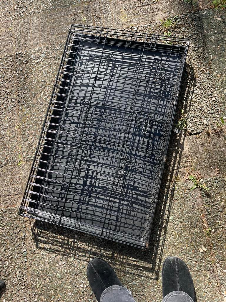 Honden bench 95x55x65. Gebruik, maar in prima staat, Dieren en Toebehoren, Ophalen, Gebruikt