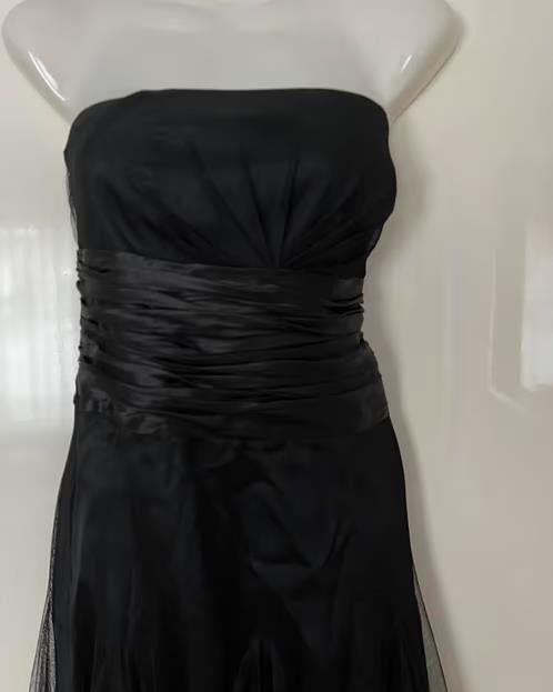 Monsoon zwarte jurk maat 38/40, Kleding | Dames, Maat 38/40 (M), Zwart, Cocktailjurk, Ophalen of Verzenden