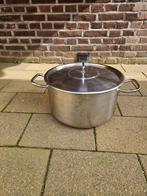 Grote pan Rvs 20 liter, Huis en Inrichting, Emmers, Ophalen of Verzenden, RVS
