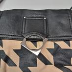 Liz Claiborne vintage crossbody tas – zwart/beige art 48560, Sieraden, Tassen en Uiterlijk, Tassen | Damestassen, Zwart, Ophalen of Verzenden