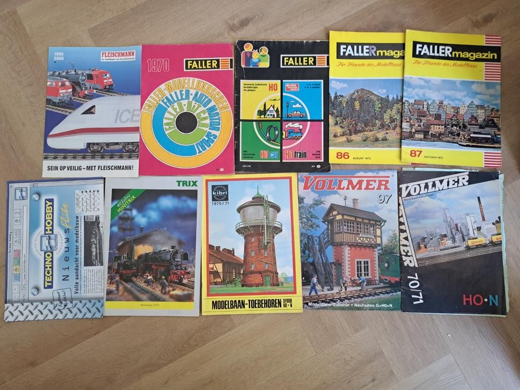 Modelspoor Catalogus & Tijdschriften Collectie, Overige merken, Gebruikt, Gelijkstroom of Wisselstroom, Boek, Tijdschrift of Catalogus