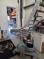 2 Diverse schoonmaakkarren met dweil., Huis en Inrichting, Ophalen, Dweilemmer, -bak, of -wagen