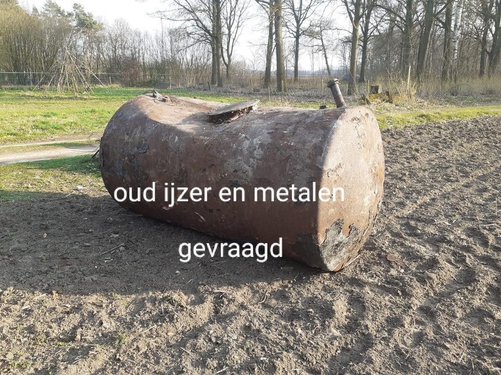 Oud ijzer en metalen - gratis thuis opgehaald, Ophalen, Gebruikt