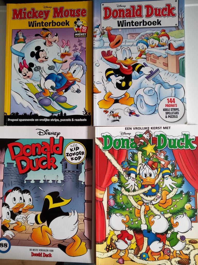 Diverse Donald Duck,Mickey Mouse., Boeken, Meerdere comics, Ophalen of Verzenden, Zo goed als nieuw, Europa