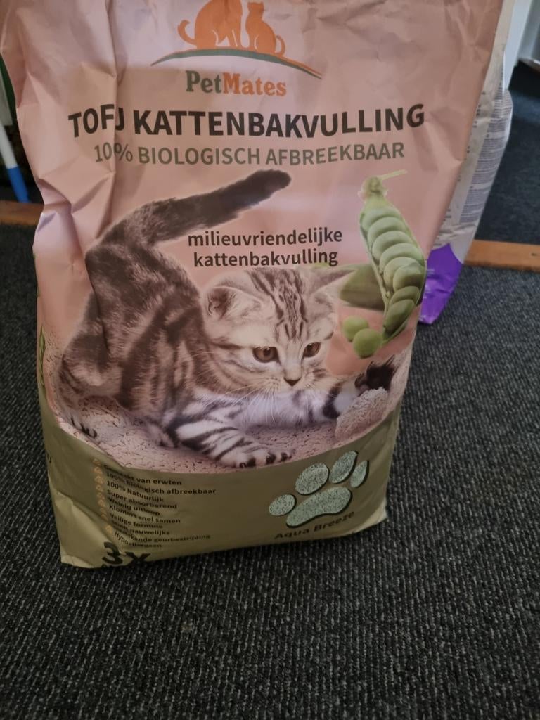Petmates kattenbakvulling tofu, Ophalen of Verzenden, Nieuw