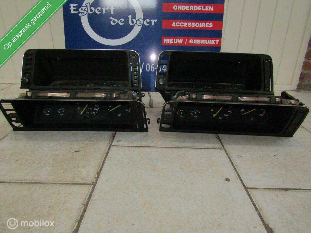 30x SR GTE GSI dashboard klok Manta B + ECON meter, Gebruikt, Opel, Ophalen of Verzenden, Opel