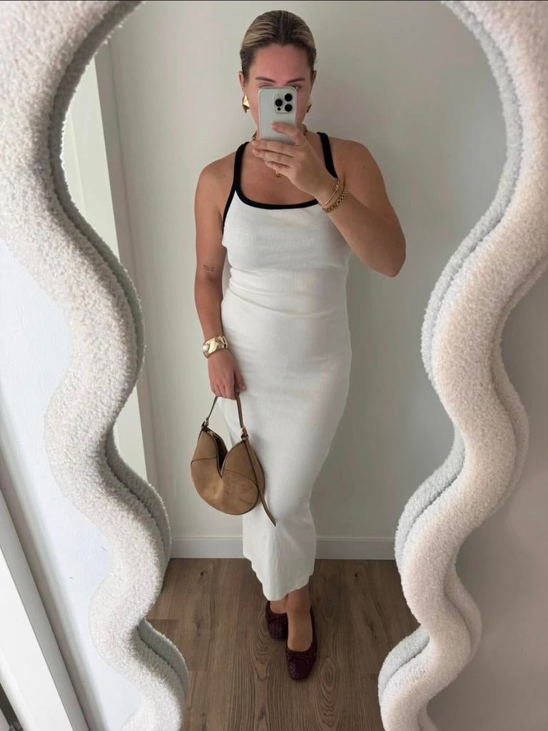 Jurk maat L, Ophalen of Verzenden, Zo goed als nieuw, Maat 38/40 (M), Boven de knie