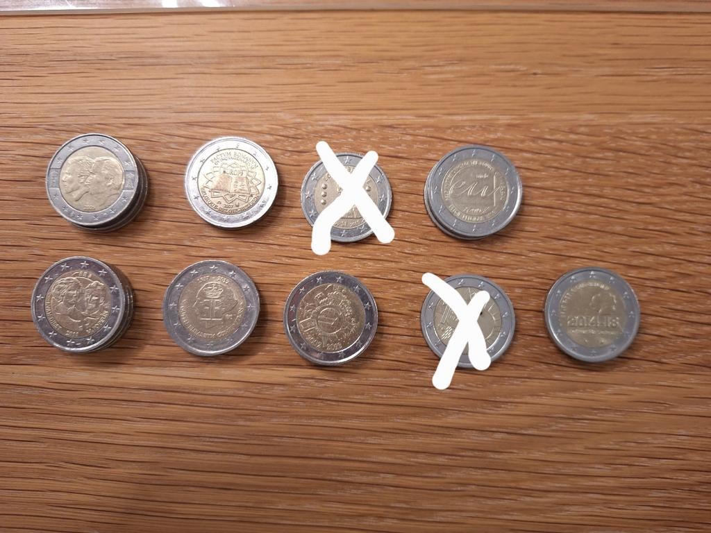 Belgie euromunten, herdenkingsmunten, Ophalen, België, 2 euro