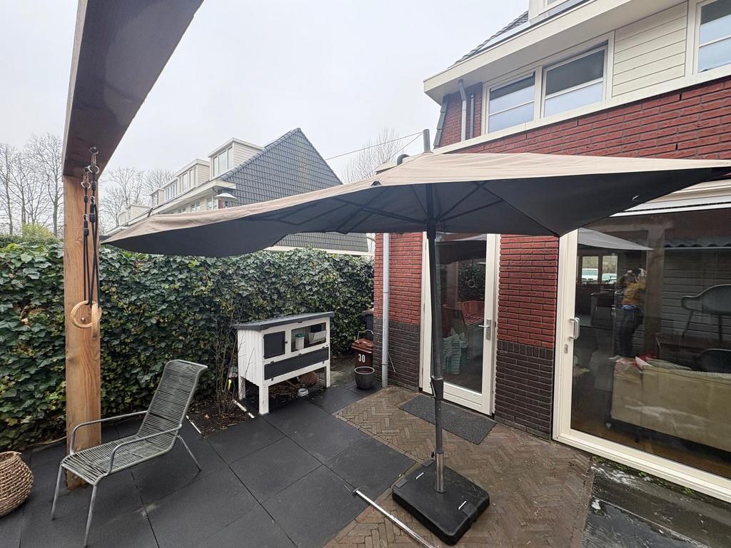 Zweefparasol madison antraciet, Ophalen, Zweefparasol