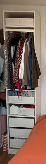 IKEA PAX Kast 50x35x236 met 3 planken en 3 lades, Ophalen, Met plank(en), Minder dan 50 cm, 200 cm of meer