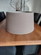 Taupe lampenkap landelijk/ industrieel, Rond, Ophalen of Verzenden, Bruin, 25 tot 50 cm