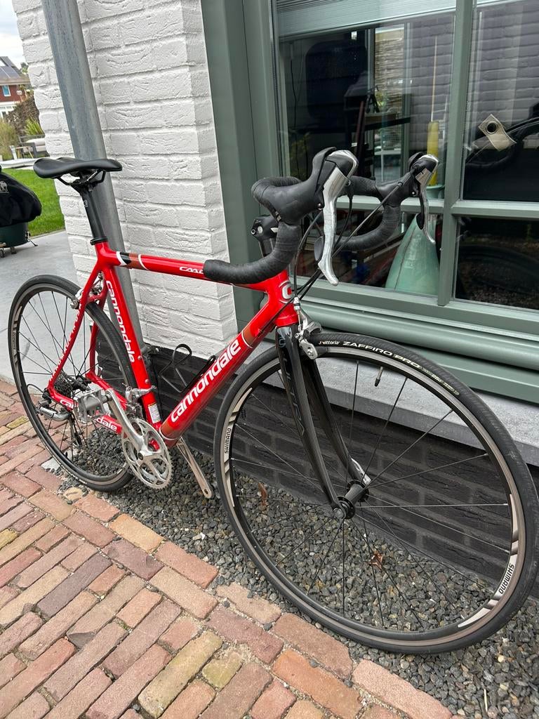 Cannondale Caad 5, Gebruikt, Aluminium, Meer dan 20 versnellingen, 53 tot 57 cm