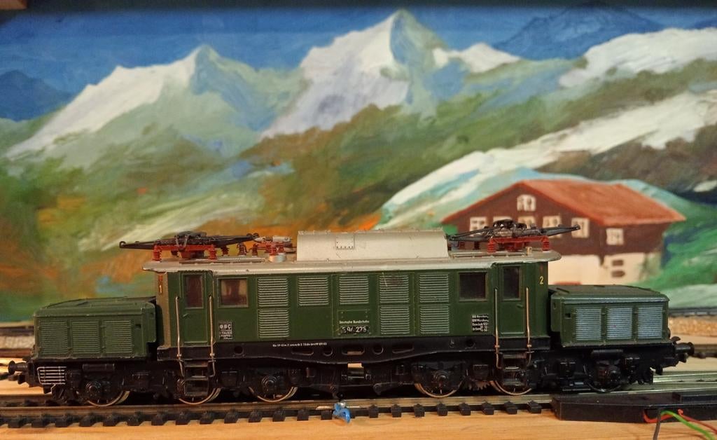 Märklin Hamo 8322, DB Duitse Krokodil E94 in mooie staat!, Hobby en Vrije tijd, Modeltreinen | H0, Fleischmann, Ophalen of Verzenden