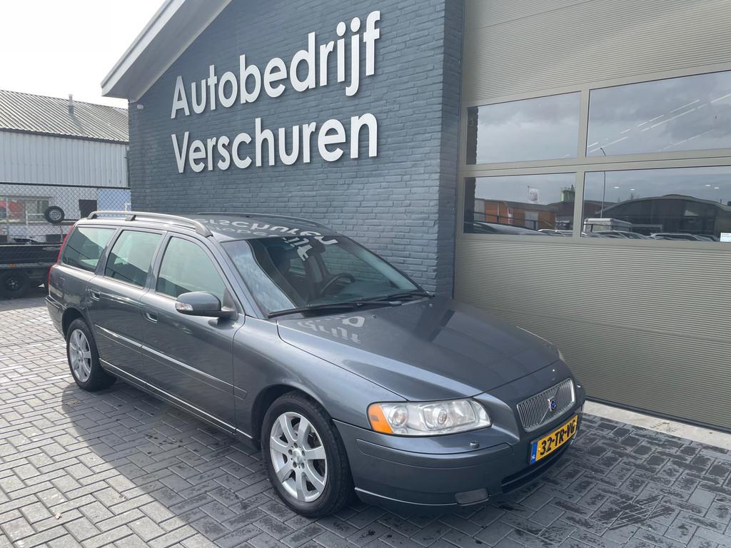 Volvo V70 2.5T Edition Sport lpg automaat trekhaak stoelverw, Auto's, Volvo, Zwart, 2521 cc, 84 €/maand, 750 kg