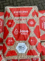 Jaso Houtpellets - 65 x15kg zakken, EN A1 Plus kwaliteit, Minder dan 3 m³, Ophalen