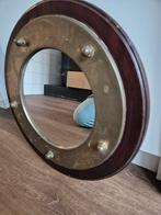 Patrijspoort op paneel met spiegel, Ophalen of Verzenden