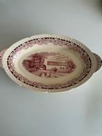 Boerenhoeve rood broodschaal, Ophalen of Verzenden