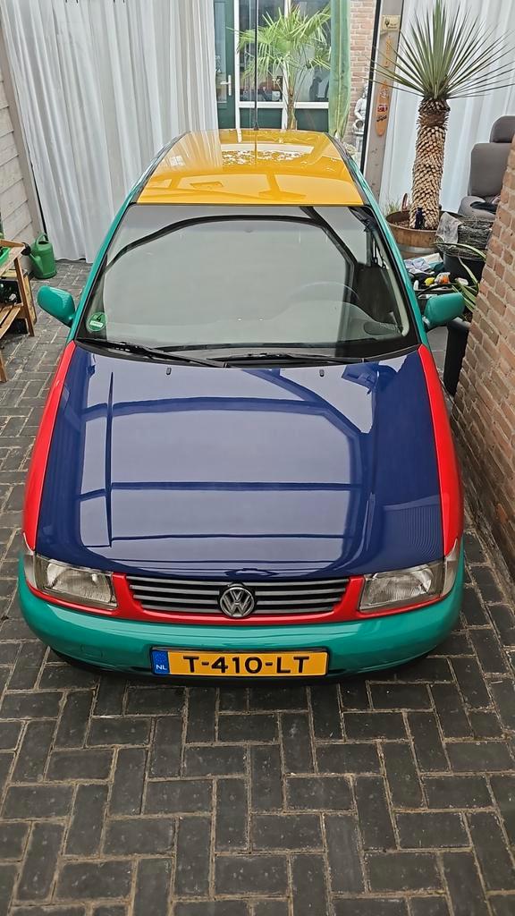Harlekin volkswagen polo, Auto's, Volkswagen, Particulier, Polo, Benzine, Euro 4, Hatchback, Handgeschakeld, Geïmporteerd, Overige kleuren