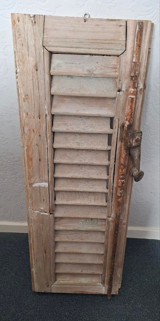 Oud houten luik - 27x70 cm - met of zonder toef, Ophalen, Hout, Bruin, Gebruikt
