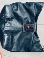 Te koop: leren tas, Claudio Ferrici, zwart, zgan!, Sieraden, Tassen en Uiterlijk, Ophalen of Verzenden, Zo goed als nieuw, Zwart